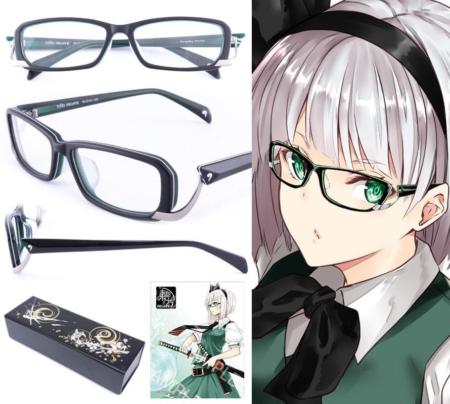 秋季例大祭5 執事眼鏡 東方眼鏡 東方MEGANE 限定カラー 妖夢 マットブラックver. 未使用品_画像1