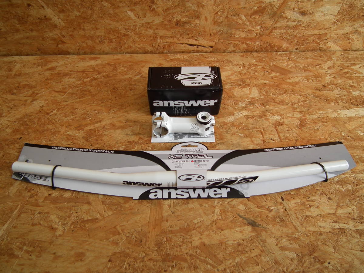 ANSWER(アンサー) PROTAPER XC FLAT ハンドルバー A・TAC XCM ANSWER(アンサー) PROTAPER XC FLAT ハンドルバー A・TAC XCM