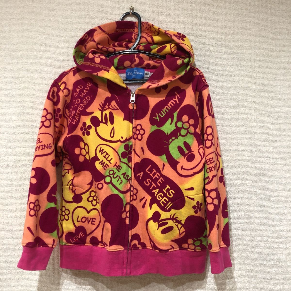 Paypayフリマ ディズニーリゾート パーカー キッズ 女の子用 1 ミニーちゃん 総柄 Paypayフリマ ディズニーリゾート パーカー キッズ 女の子用 1 ミニーちゃん 総柄