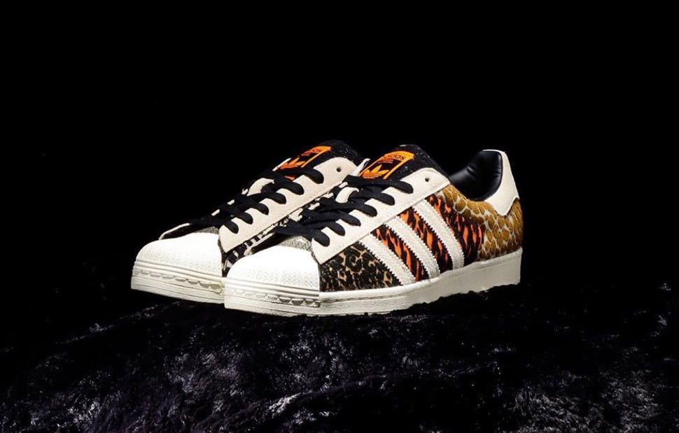 adidas Original SUPERSTAR atmos crazy animal 【Size27cm 】アトモス