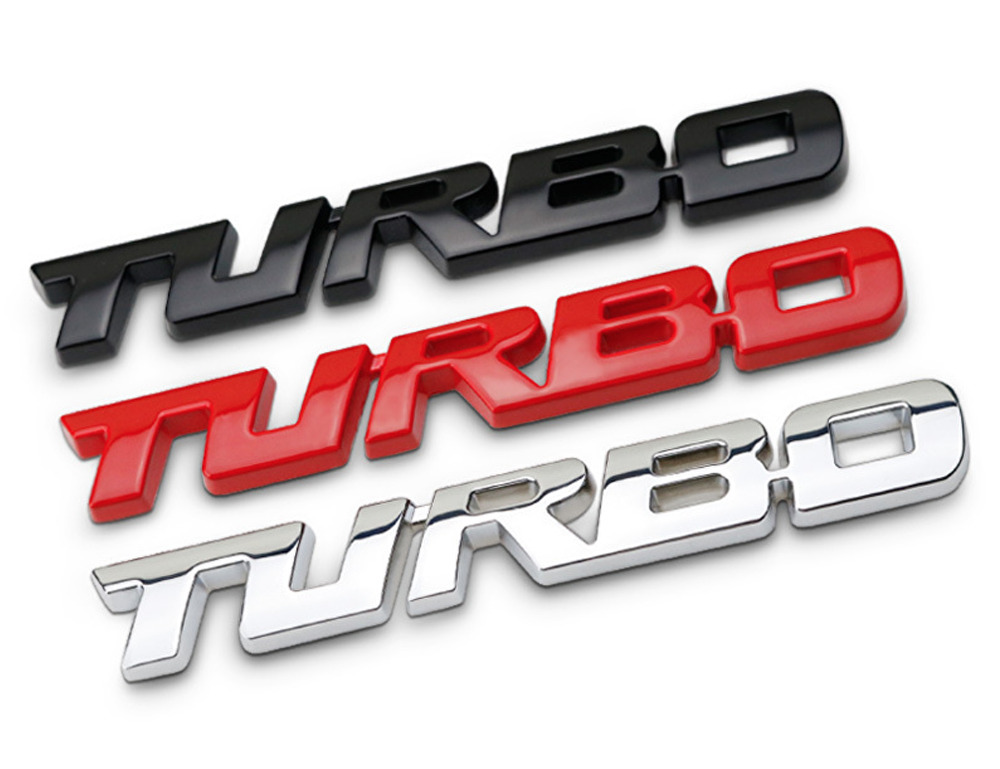 【送料無料】四駆 4WD　スマート3D TURBOエンブレム　タンドラ ジープ　ランクル　 RAV4 アメ車　レッドカラー_画像1