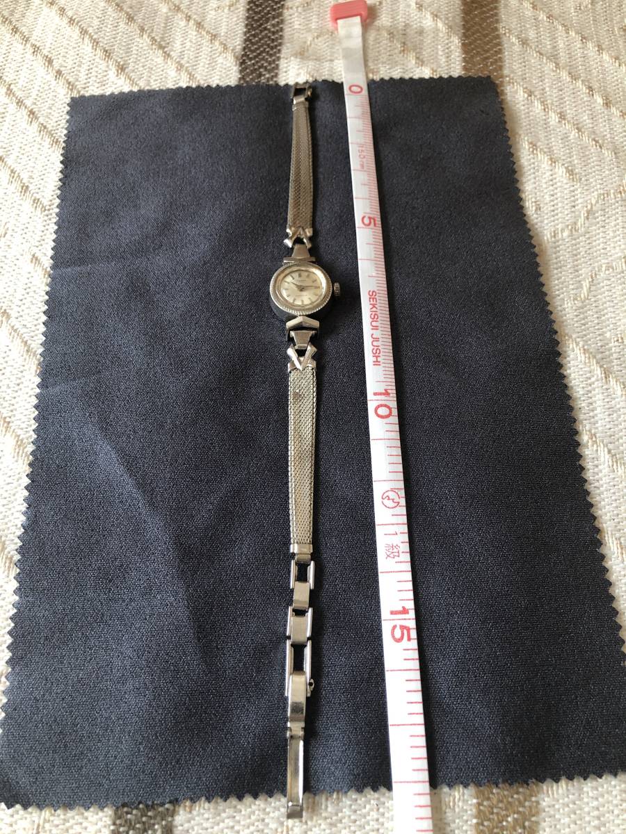 SEIKO.WGP.18-0370 редкий механический завод наручные часы ( женский ) 2 стрелки, отправка по почте стоимость вся страна 210 иен 