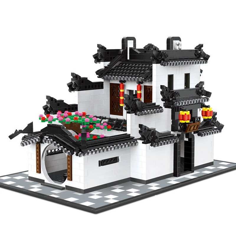 ☆最安値☆ レゴ 互換 建物 和風 中国風 家 屋敷