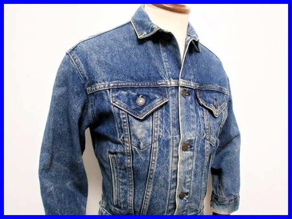 即決 USA製 Levi'sリーバイス 57508 デニムジャケット ボーイズM