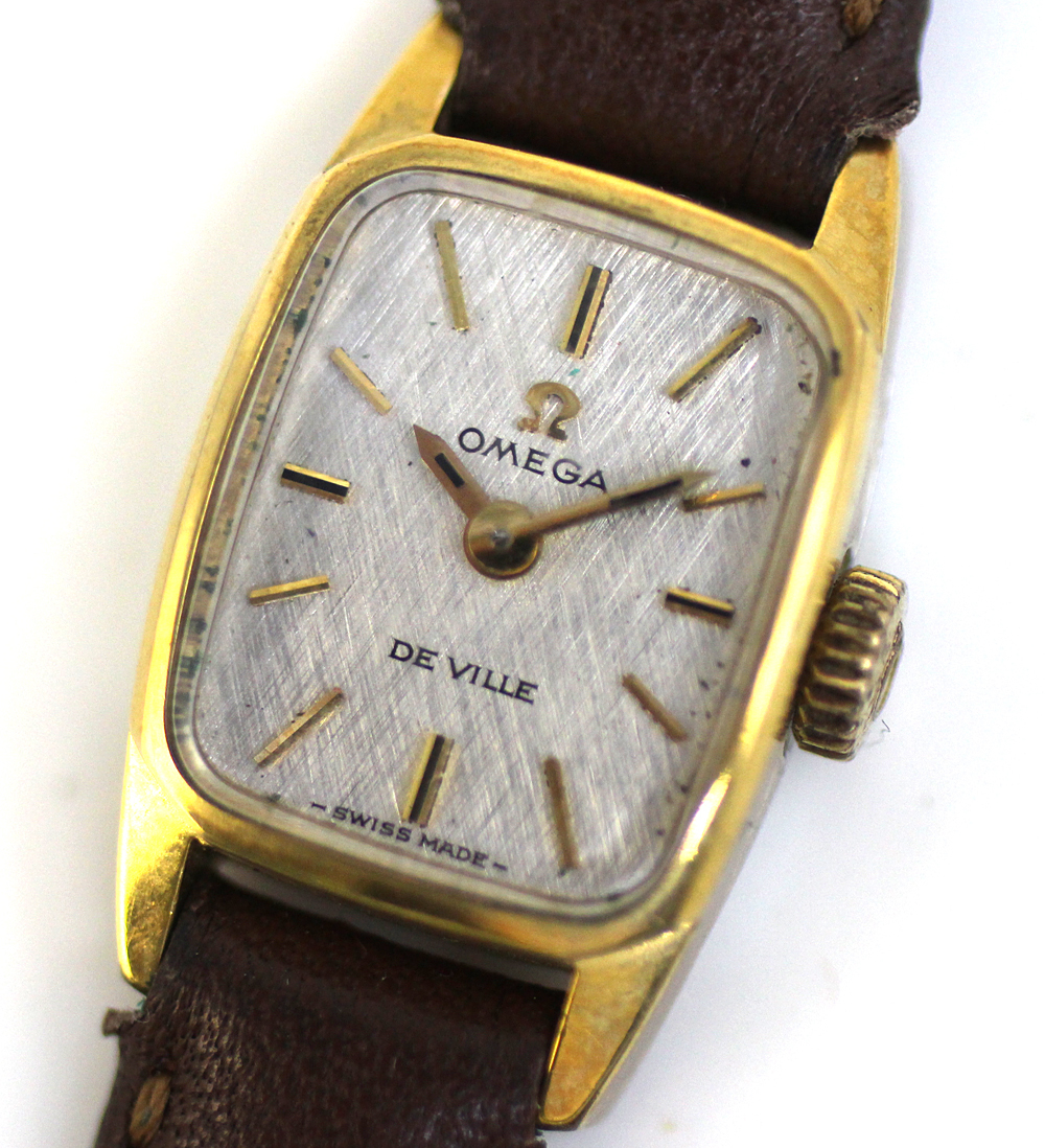 OMEGA】オメガ De Ville デビル 手巻き Cal.485 レディース 腕時計