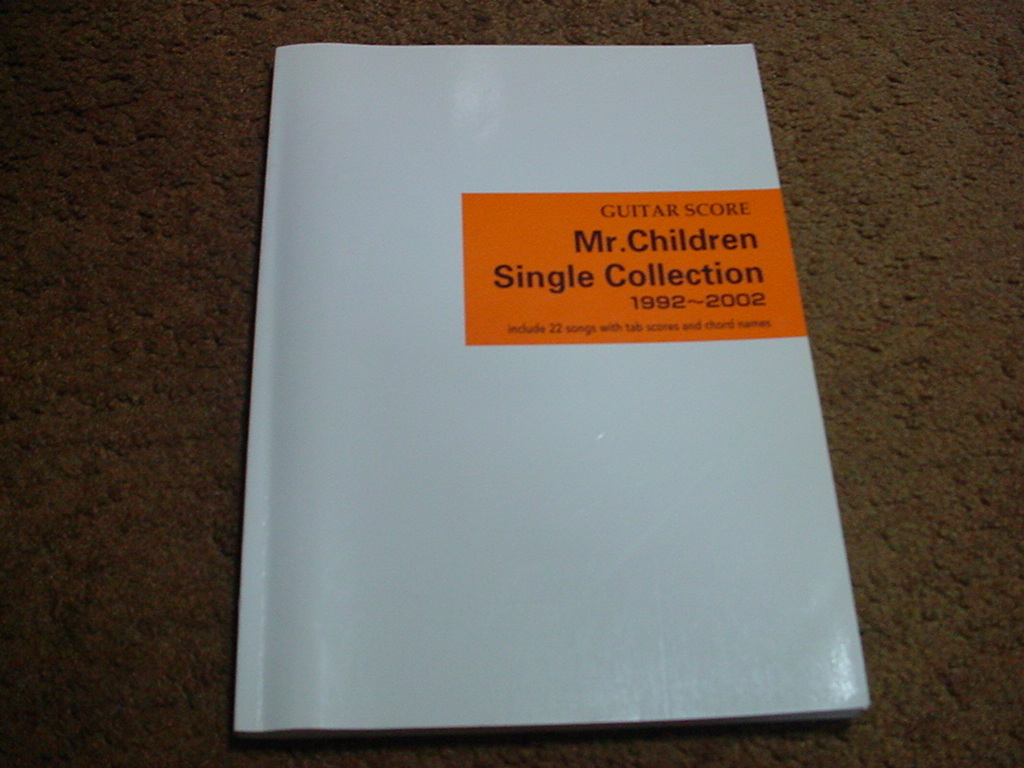 ♪Mr.Children Single Collection 1992～2002 ヤマハミュージックメディア 保管品♪_画像1