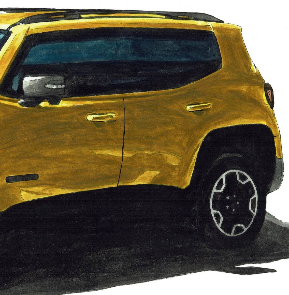 GC-1773 Jeep renegade *GC-1774 Jeep Cherokee limitation version .300 part autograph autograph have frame settled * author flat right .. hope number . please choose.