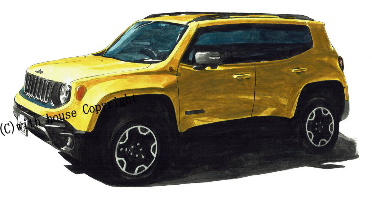 GC-1773 Jeep renegade *GC-1774 Jeep Cherokee limitation version .300 part autograph autograph have frame settled * author flat right .. hope number . please choose.