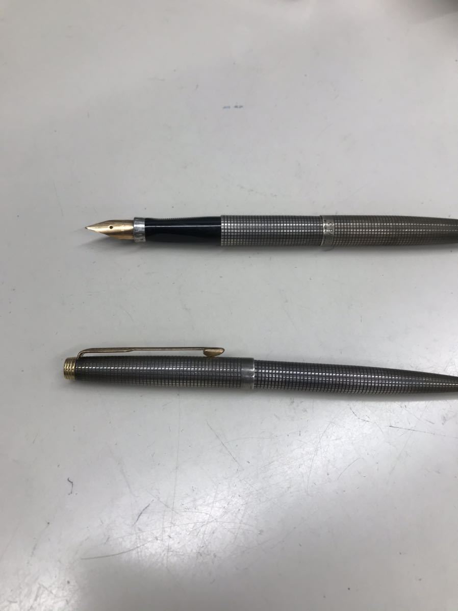 B1548【アンティーク】パーカー14K万年筆&ボールペン STERING B1548【アンティーク】パーカー14K万年筆&ボールペン STERING