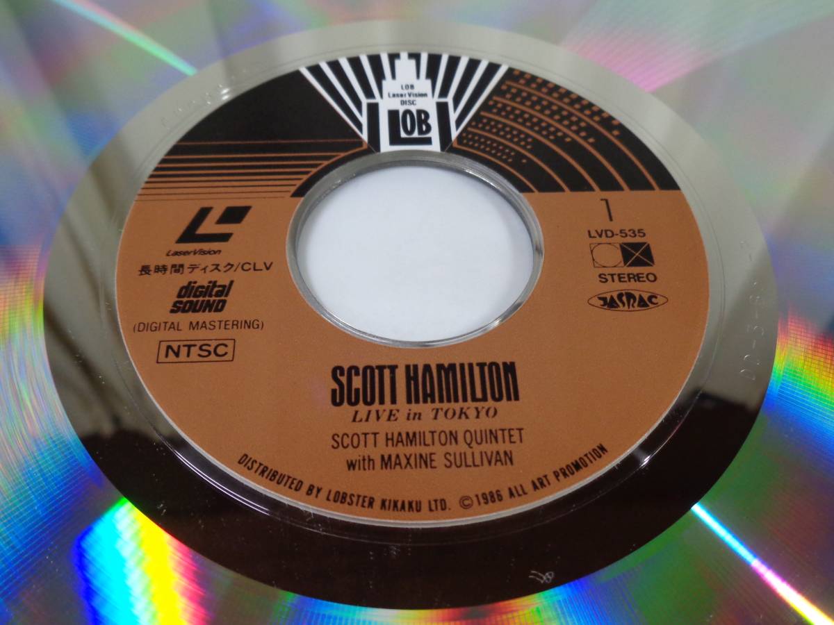 LD スコット・ハミルトン SCOTT HAMILTON LIVE in TOKYOの画像10