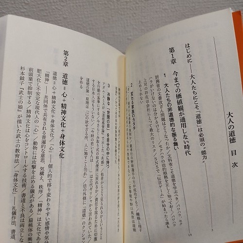 即決アリ！送料無料！ 『 大人の道徳 』★ 齋藤孝 / 人生論 生き方 考え方 / 扶桑社 新書_画像2