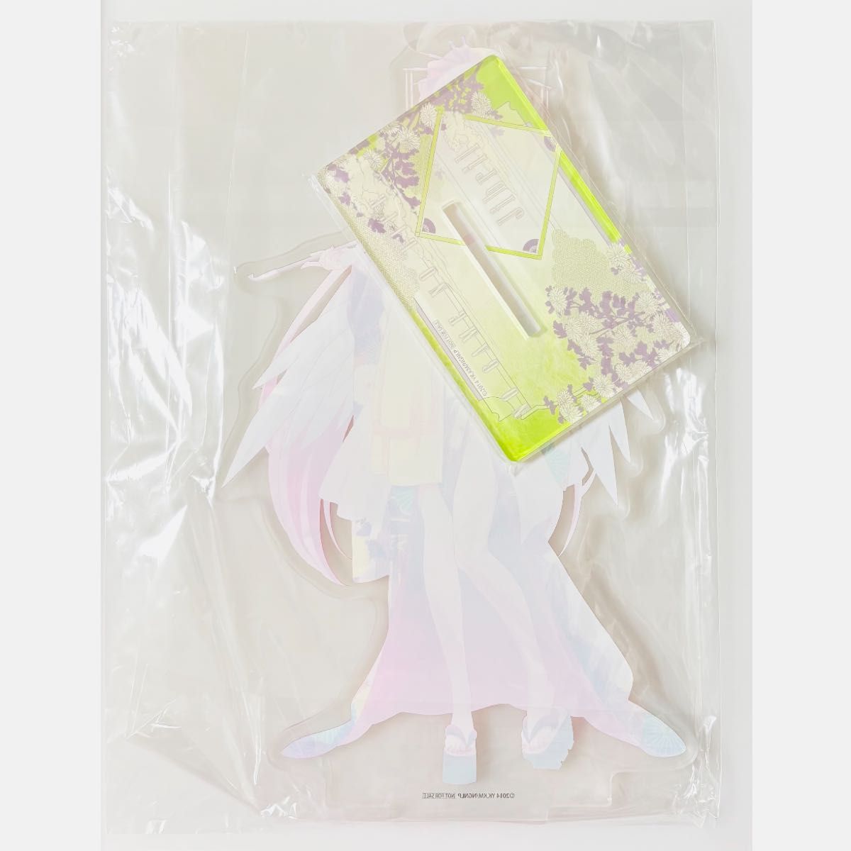 ノーゲーム・ノーライフ 抽選会 A賞 和服サイバー 白 特大アクリル