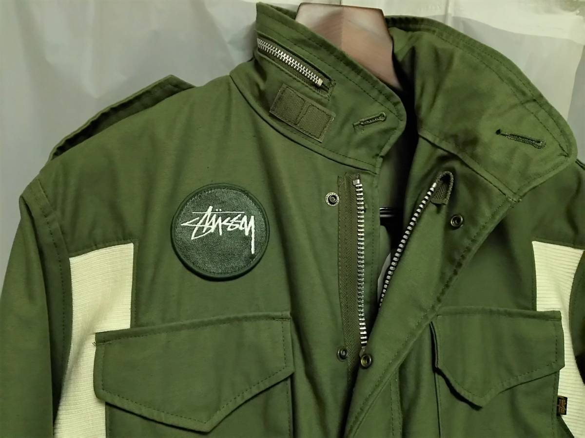 STUSSY×ALPHA ステューシー アルファ M-65 フィールドジャケット 