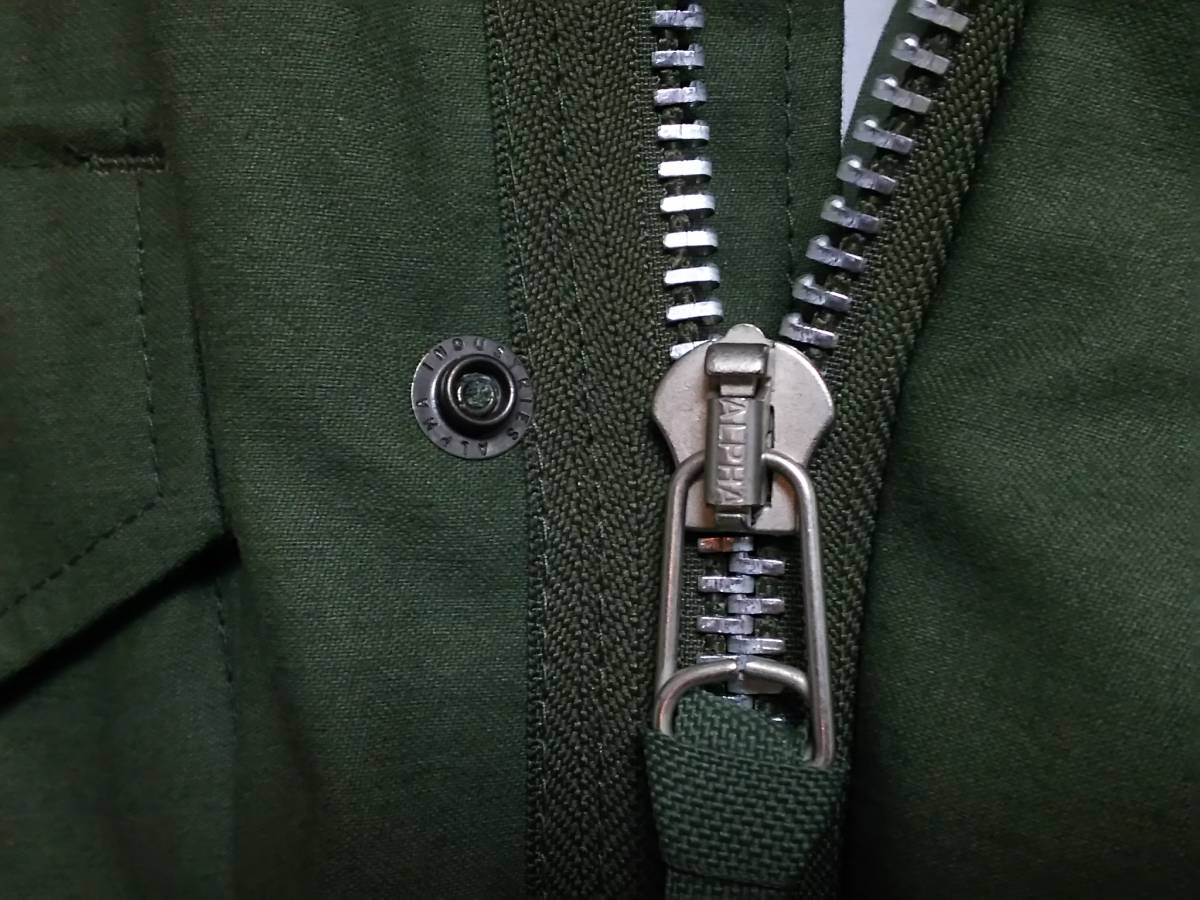 STUSSY×ALPHA ステューシー アルファ M-65 フィールドジャケット