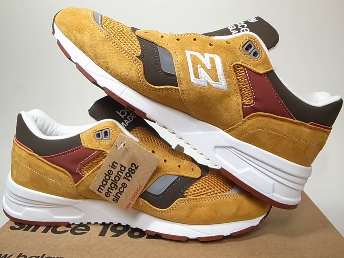 【送料無料 即決】NEW BALANCE UK製 M1530SE 26.5cm US8.5新品 30周年記念 直営限定INCA GOLDマスタードMADE IN ENGLAND 英国製 イギリス製_画像6