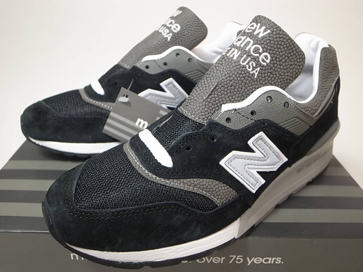 [ free shipping prompt decision ] abroad limitation not yet sale in Japan NEW BALANCE USA made M997BK 23.5cm US5.5 new goods black x gray black x ash MADE IN USA America made American made 