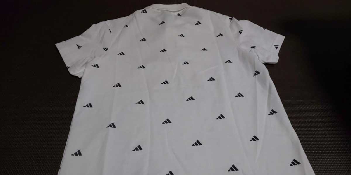  прекрасный товар adidas белый, с логотипом, короткий рукав стрейч tops размер L