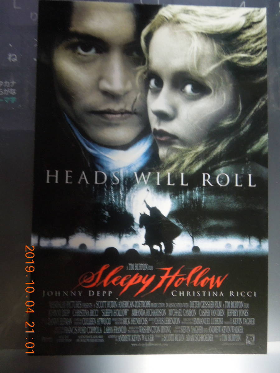 ヤフオク! - スリーピー・ホロウ ポストカード 映画 / ジョニー・デッ...