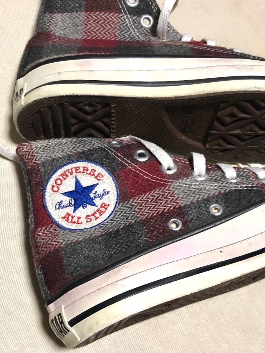 CONVERSE ALL STAR チェック柄 スニーカー Made in USA Size 4.5 (23.5 cm) 7