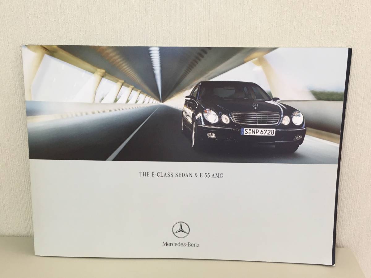 送料無料　メルセデスベンツ　日本語版カタログ　Eクラス　Mercedes-Benz-EClass　W211 ②_画像1