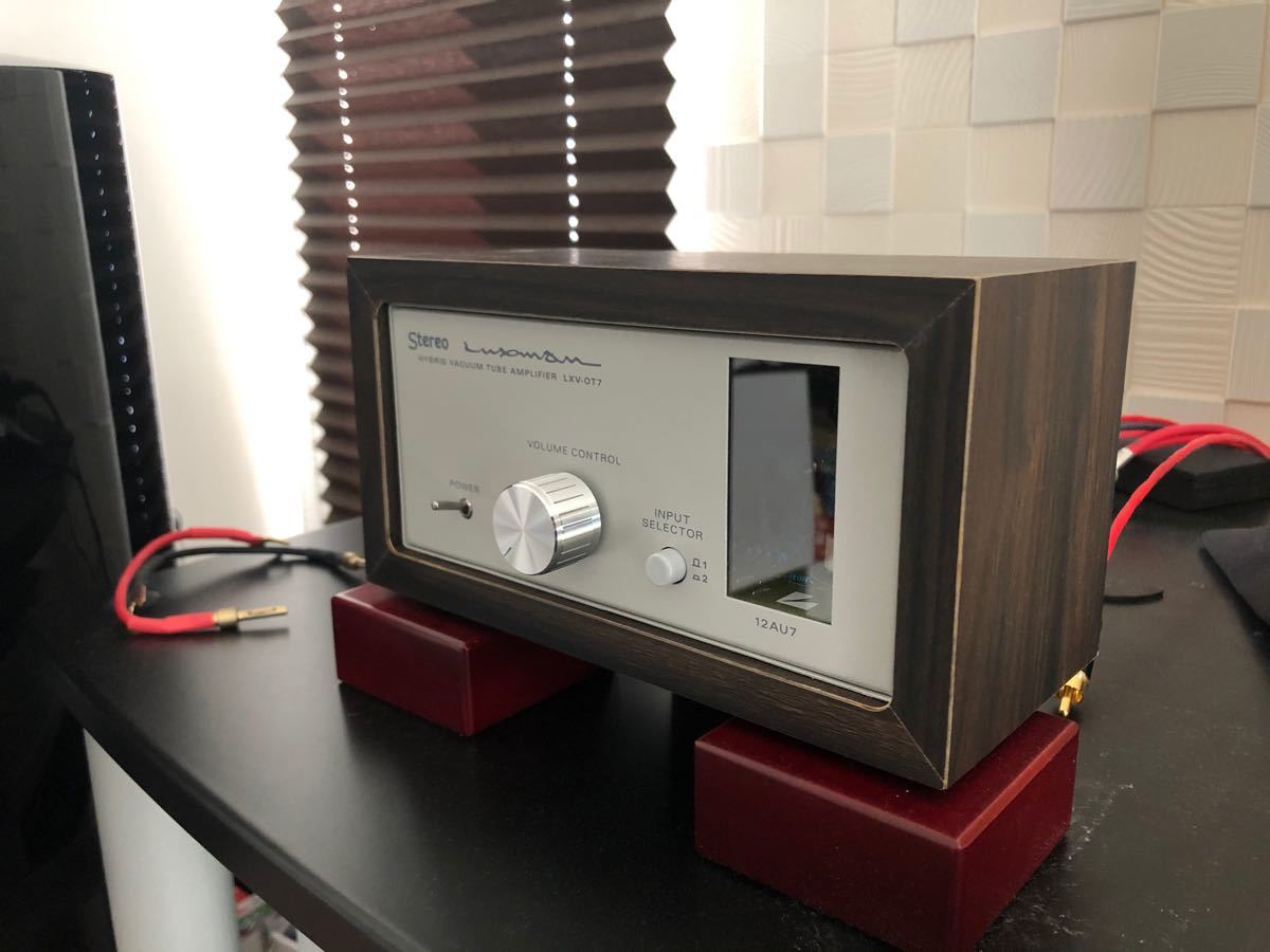 ケースのみ LUXMAN LVX-OT7 真空管 アンプなど用の木製ケース ケースのみ LUXMAN LVX-OT7 真空管 アンプなど用の木製ケース