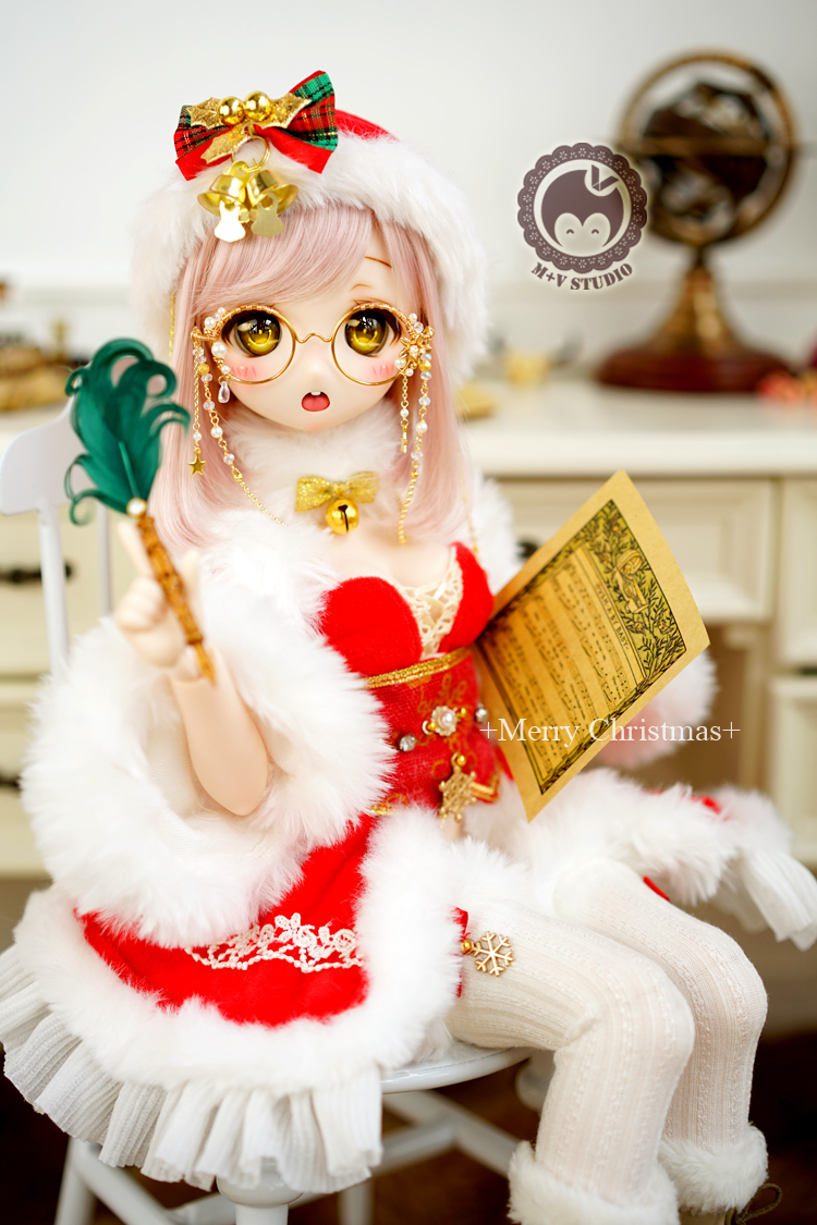 MDD(S/M/L)、MSD(S/M/L)胸元セクシー風クリスマスお洋服11点