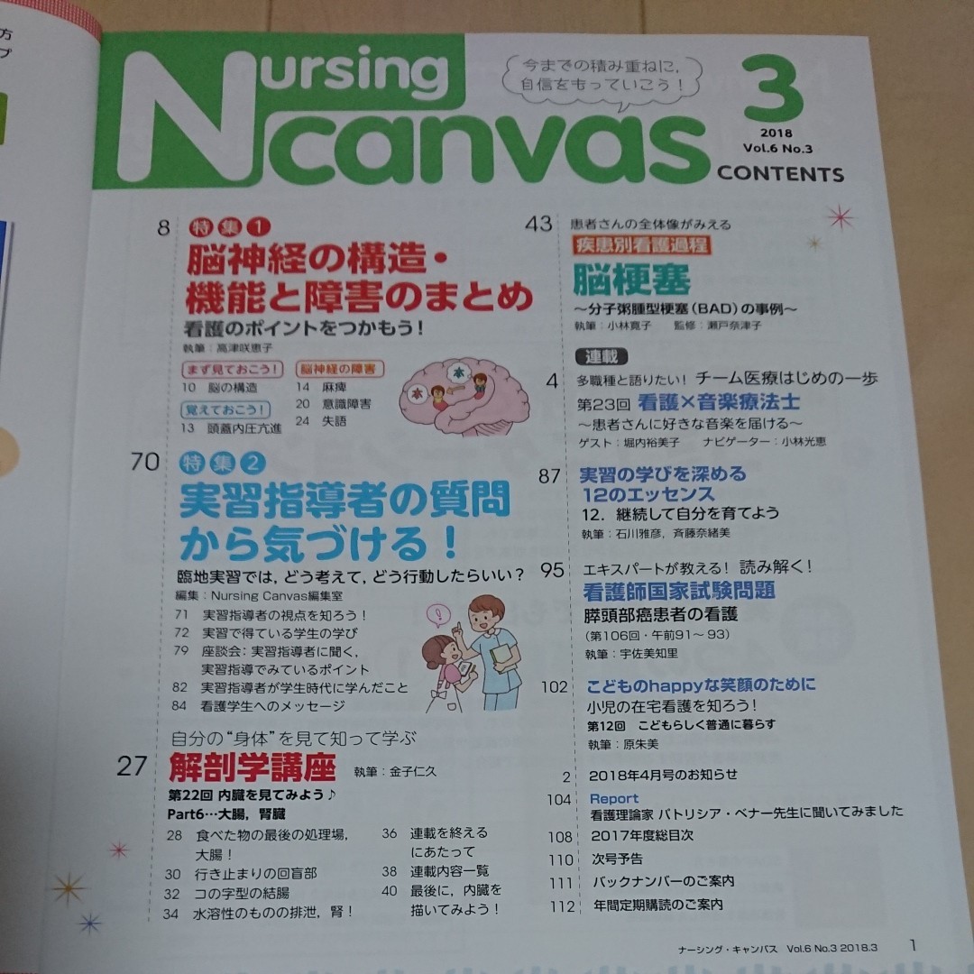 Nursingcanvasナーシングキャンバス3月号