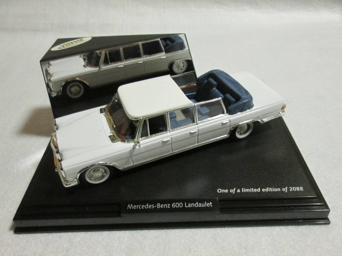  Vitesse Mercedes Benz 600 Land re-1/43? * paper box missing (M-170) VITESSE Mercedes-Benz 600 Landaulet