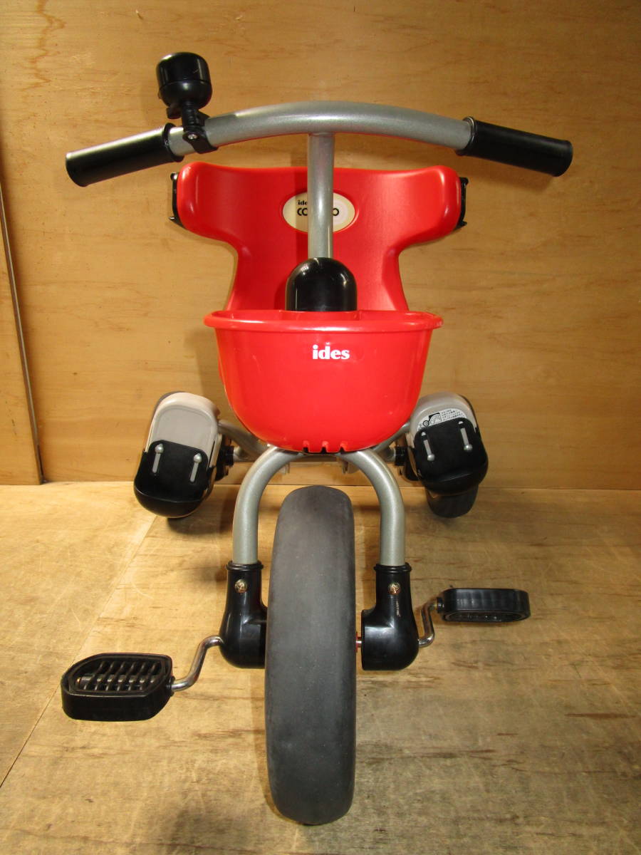 L16053[ I tes folding player Town ] tricycle ides COMPO red folding 