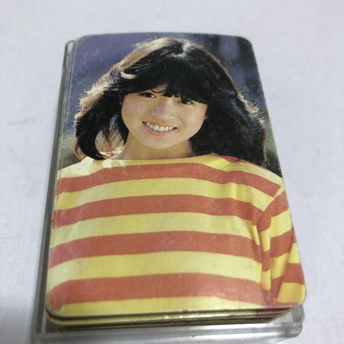 14960円 激レア絶版・入手不可能!昭和レトロ!中森明菜トランプ 14960円 激レア絶版・入手不可能!昭和レトロ!中森明菜トランプ