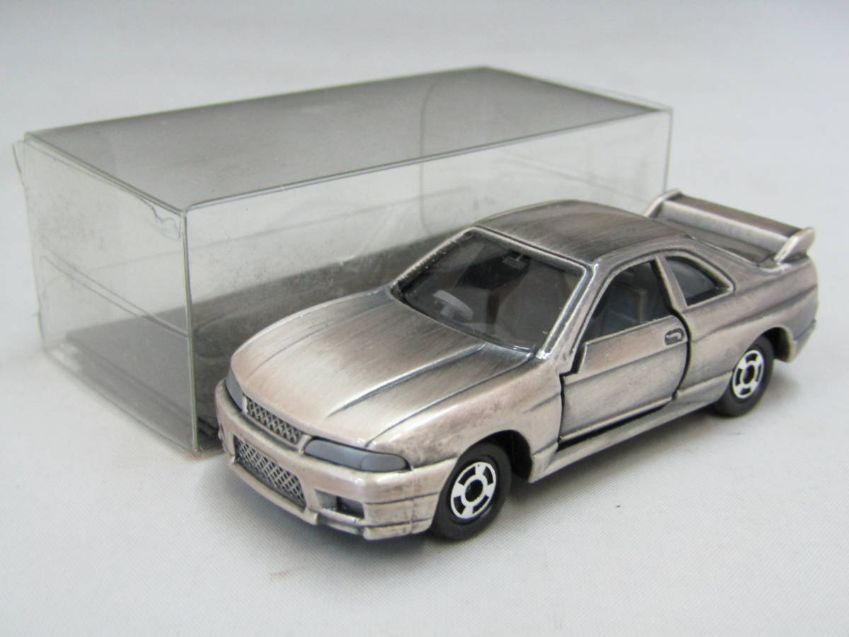 20-7 トミカ 日産 スカイライン GTR R33 トレードクラブ 特注 限定 シルバー 日本製 NISSAN SKYLINE TRADE CLUB _画像3