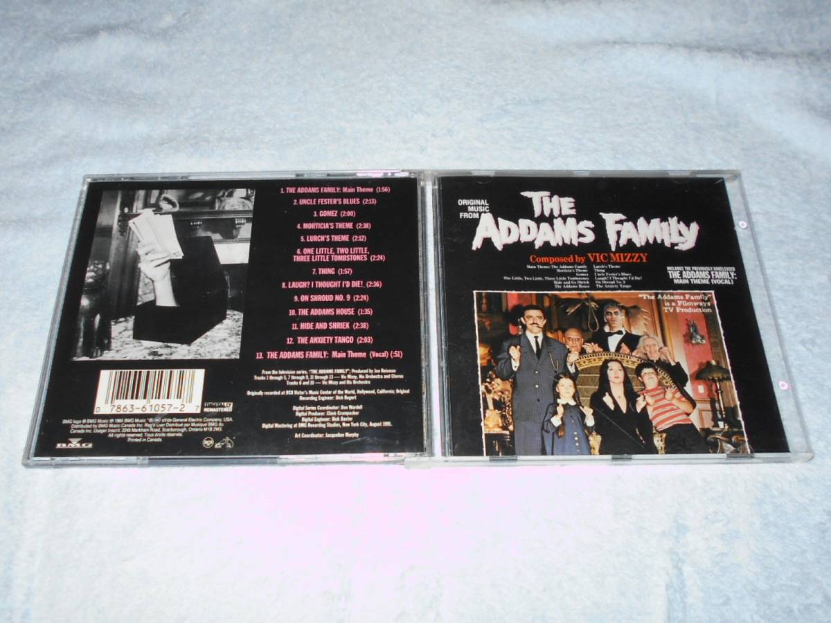 Addams Family ー アダムス ファミリー オリジナル盤 超熱 唯一CD化 