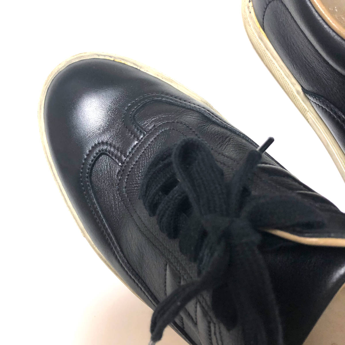 Hermes エルメス 靴 レザー スニーカー 39.5 25cm ccorca.org