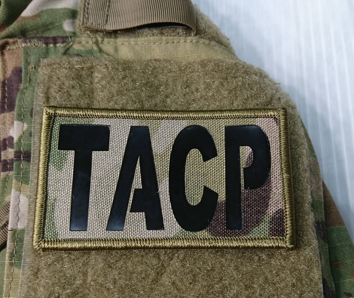米空軍特殊作戦部隊 戦術航空管制隊 TACP Air Force Tactical Air Control Party IR インファレッド パッチ OCP. MADE IN USA.. _画像2