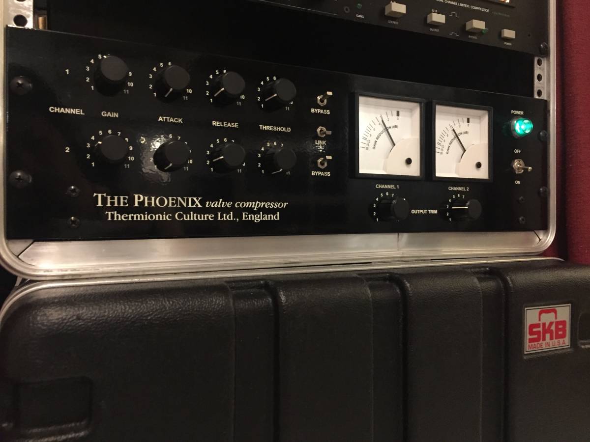 Thermionic Culture Phoenix SB Tube Compressor ( M.I.D стандартный товар ) Phoenix вакуумная трубка компрессор 1178 PULTEC LA2A neve api ssl