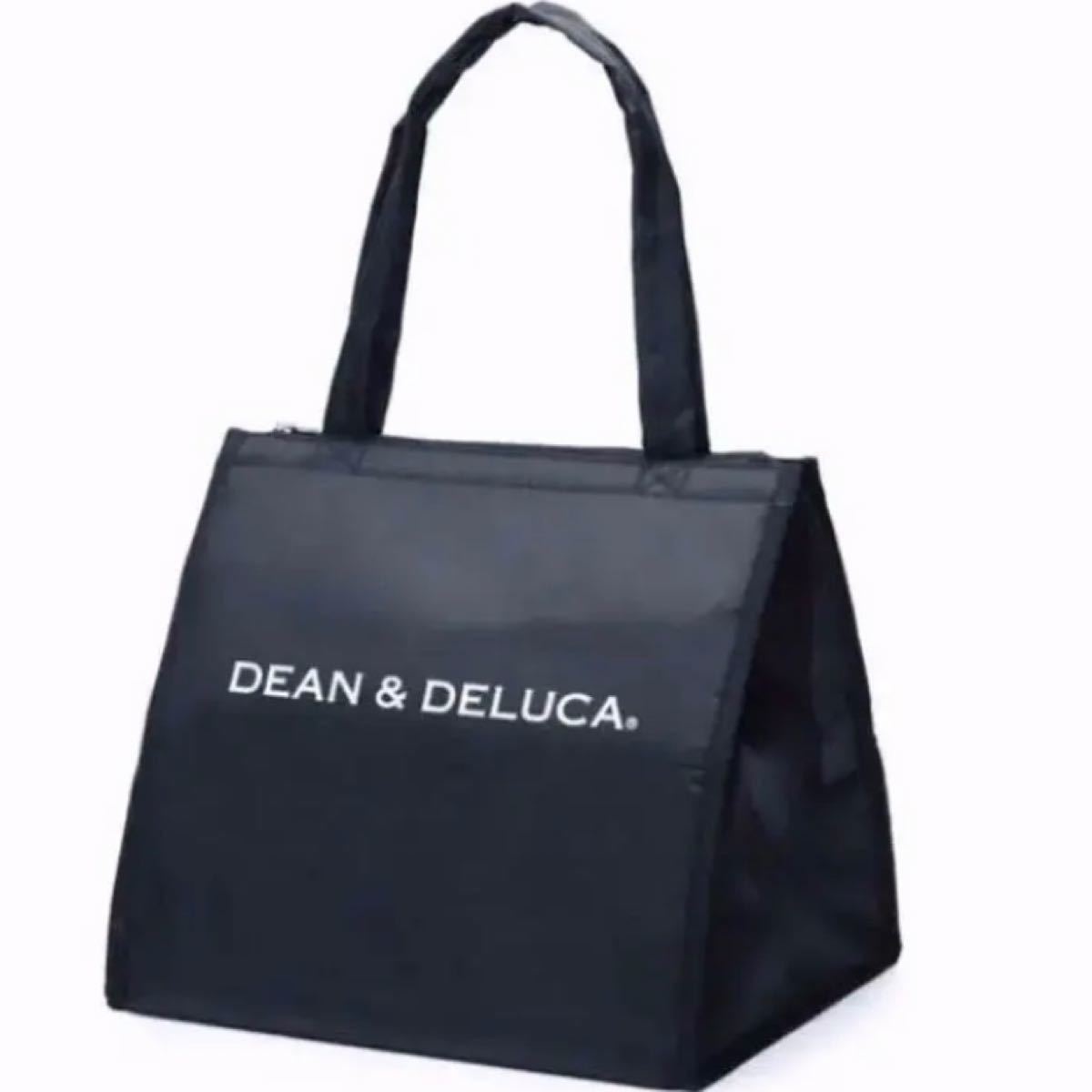 DEAN&DELUCA保冷バッグ黒Lサイズクーラーバッグエコバッグトートバッグ