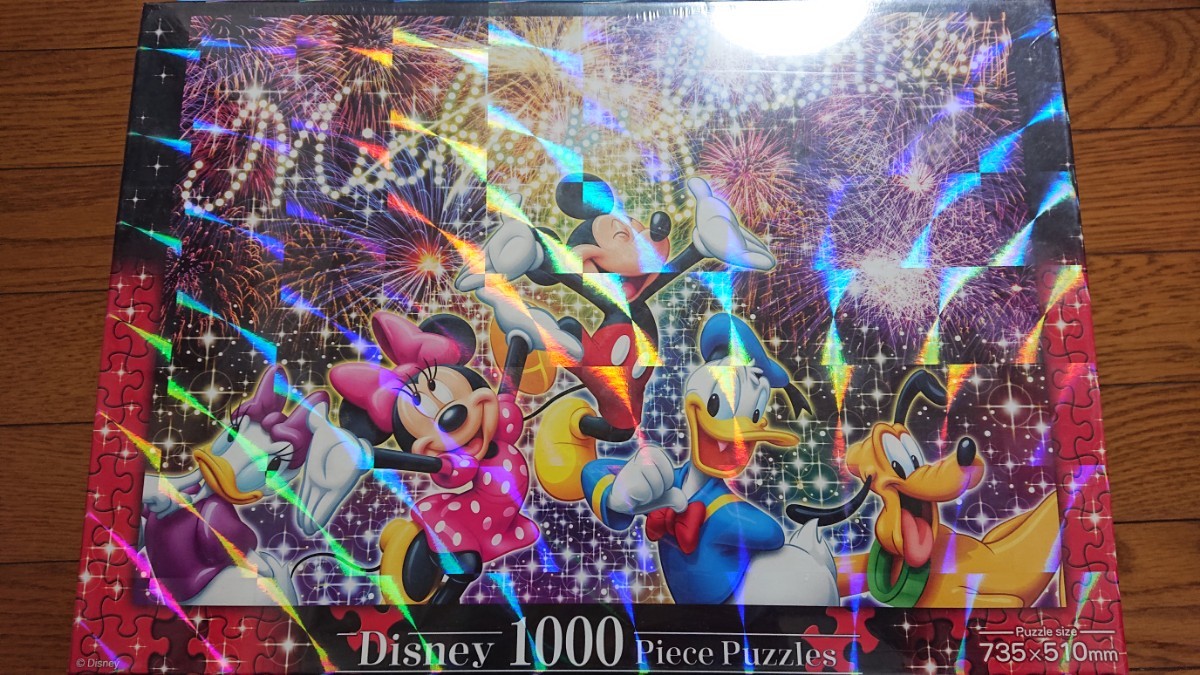 新品未使用」パズル キラキラ ディズニー ミッキー 1000ピース 新品未使用」パズル キラキラ ディズニー ミッキー 1000ピース