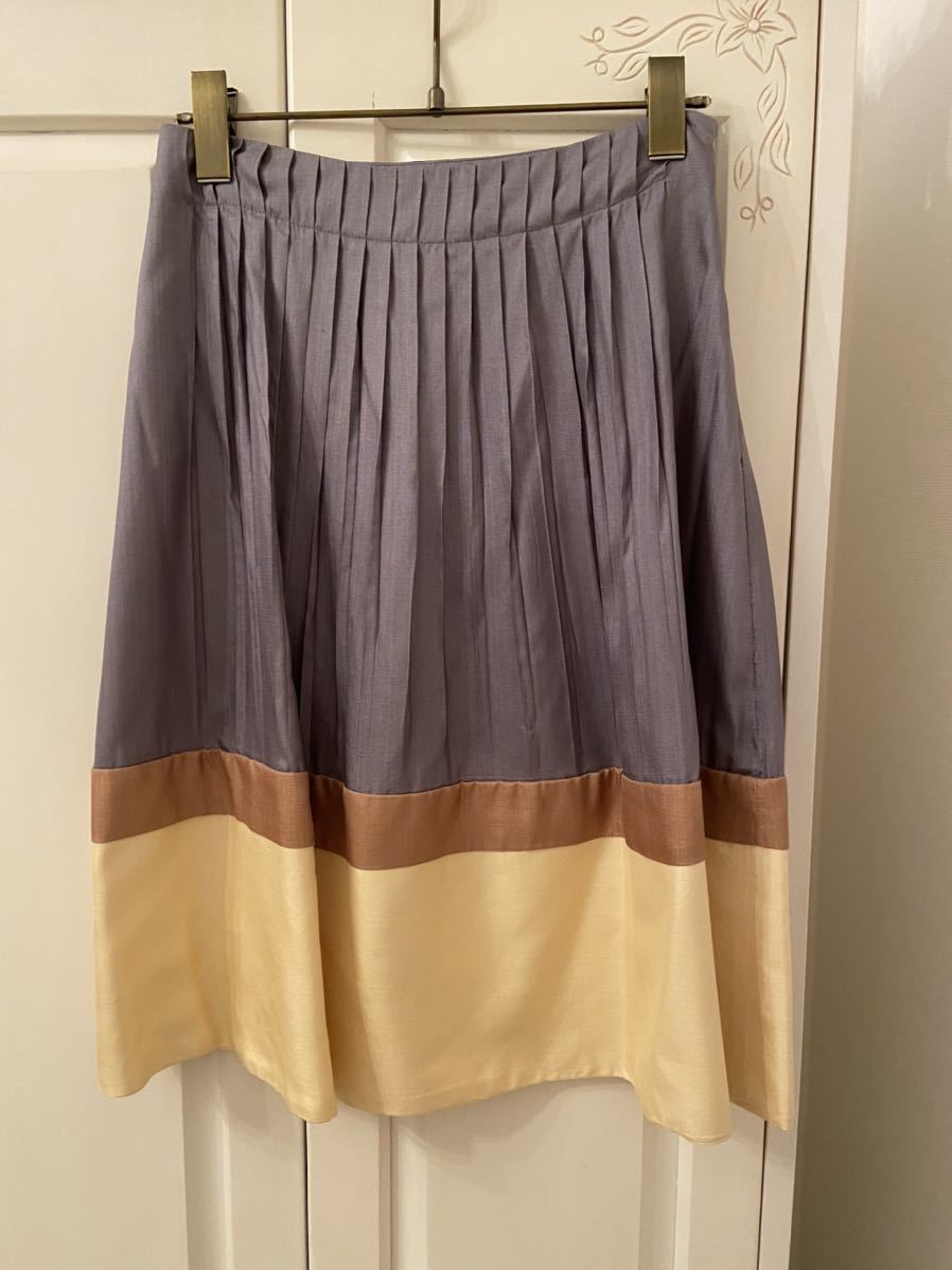 マルニのひざ丈スカート☆プリーツスカートフレアスカート