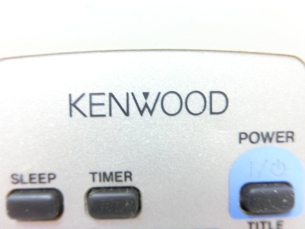 KENWOOD ケンウッド オーディオ リモコン RC-M0503 動作確認済 G2059_画像10