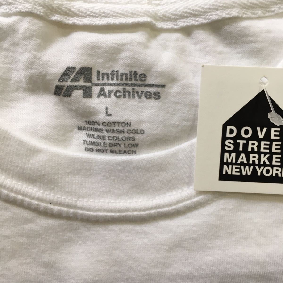 L Infinite Archive x DOVER STREET MARKET NYC DSM TEE インフィニティ アーカイブ ドーバーストリートマーケット ニューヨーク Tシャツ_画像6