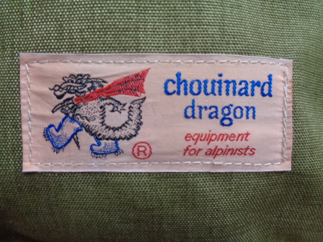 70s～80s Chouinard Dragon Back Pack ★ シュイナードドラゴン バックパック ウグイス/シャンパンゴールド デッドストック 