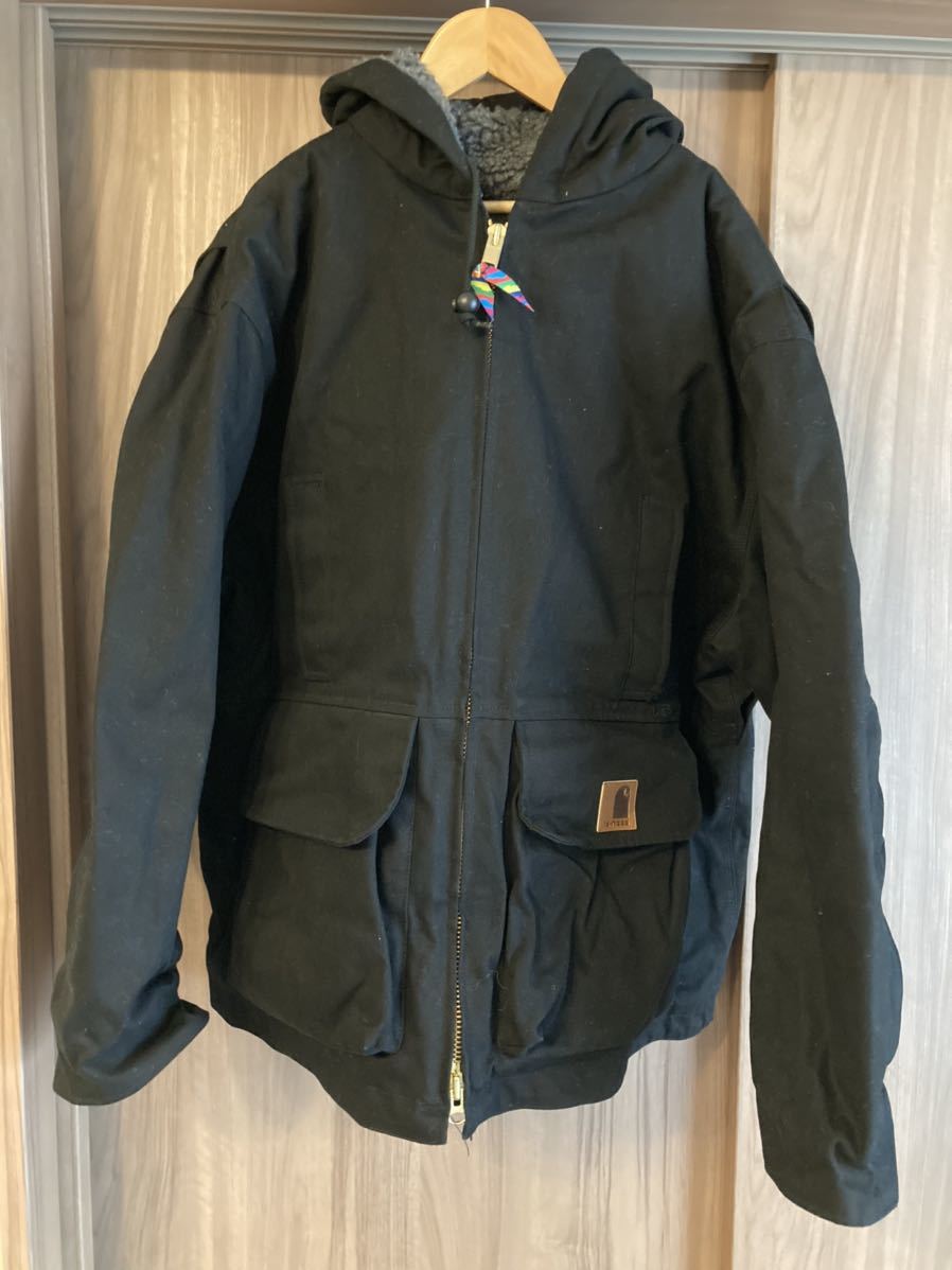 【激レア】【美品】is-ness　イズネス　DUCK FOODED JACKET　ダックジャケット_画像1