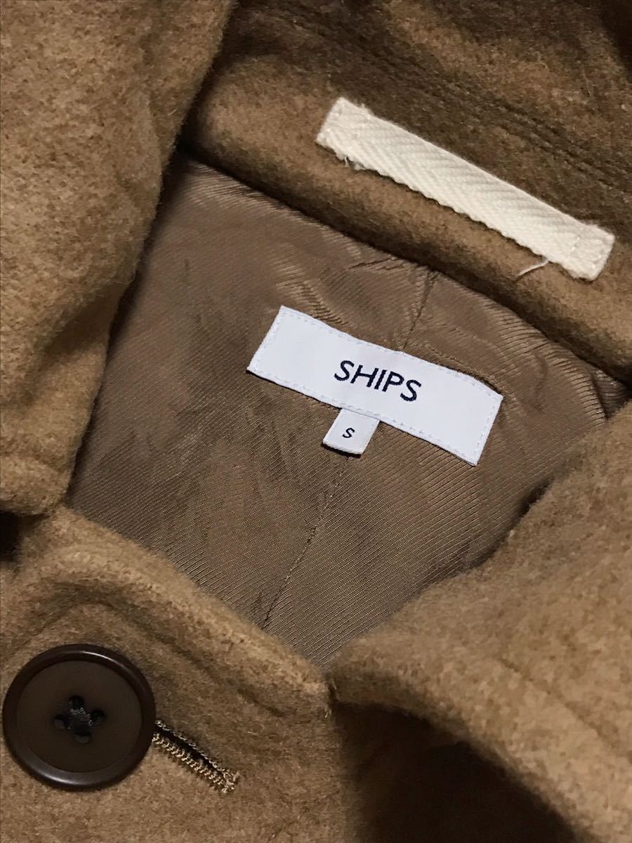 SHIPS シップス フード着脱可能 ダッフルコート S ジャケット