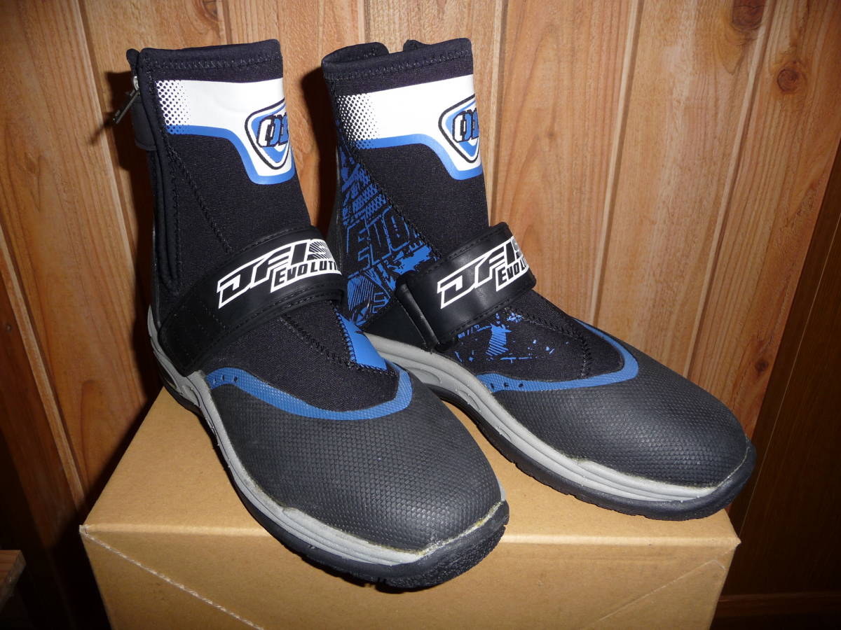 JFISHje Paso PWC морской je рыба Evolution ботинки чёрный синий обувь обувь Freestyle отдых * гонки L 26~27. ограничение 