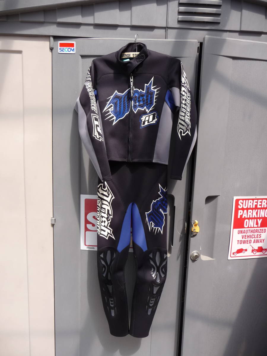 J-FISH ジェパソ ウェットスーツ ロングジョン&ボレロ 上下 J-FISH ジェパソ ウェットスーツ ロングジョン&ボレロ 上下