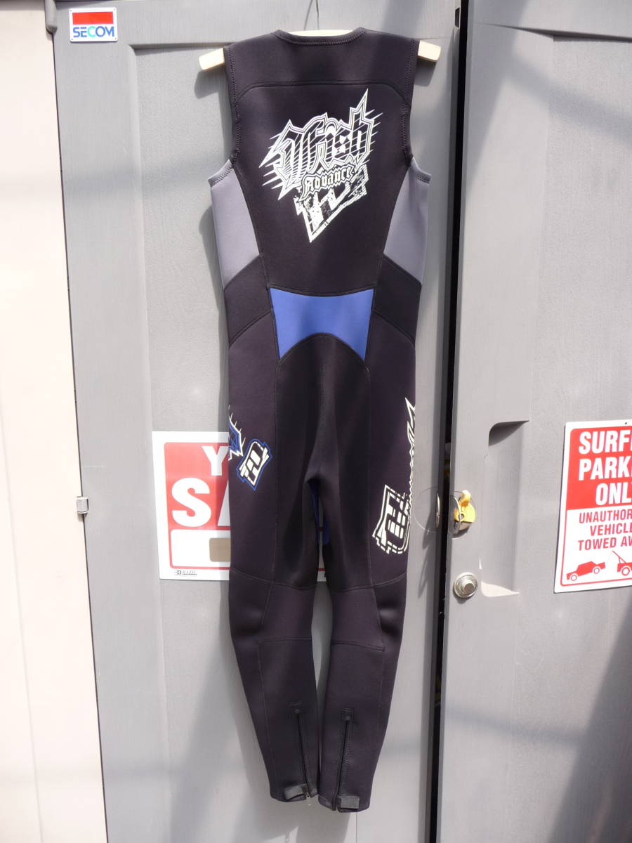 J-FISHje Paso мокрый костюм Long John & болеро верх и низ в комплекте Freestyle гонки чёрный / синий размер L PWC морской ограничение снят с производства 