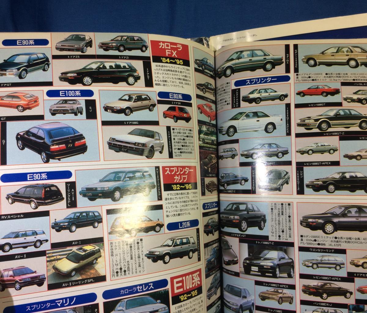 トヨタオールアルバム モータースポーツ史付 J's Tipo 1995年6月号増刊 表紙破れ 付録カレンダー有り ジェイズティーポ の画像5