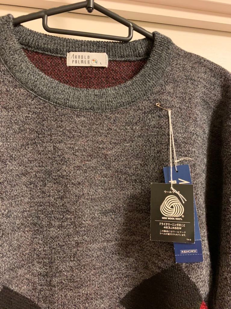 Arnold Palmer * sweater * new goods L* regular price 1 ten thousand 3000 jpy 
