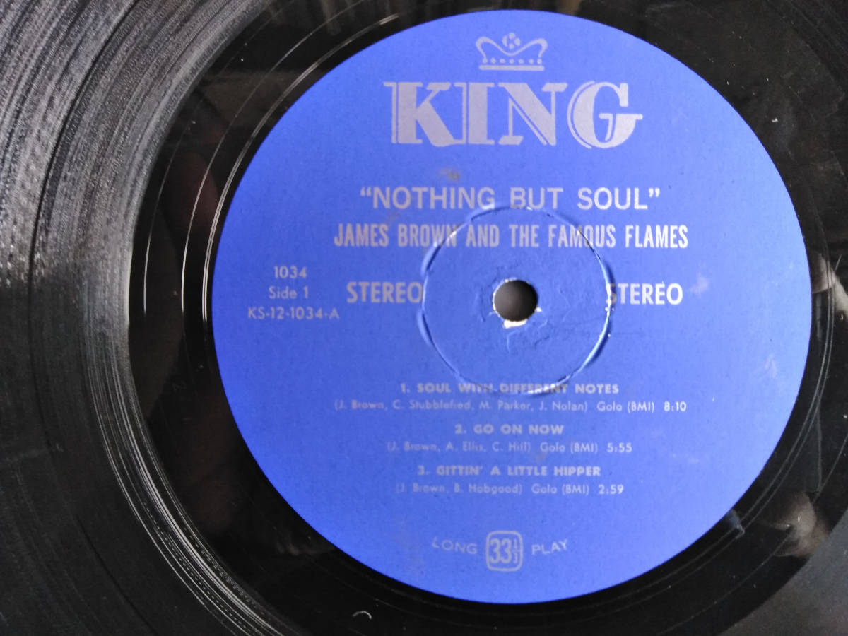 JAMES BROWN　ジェームス・ブラウン　NOTHING BUT SOUL（KS-12-1304)_画像5