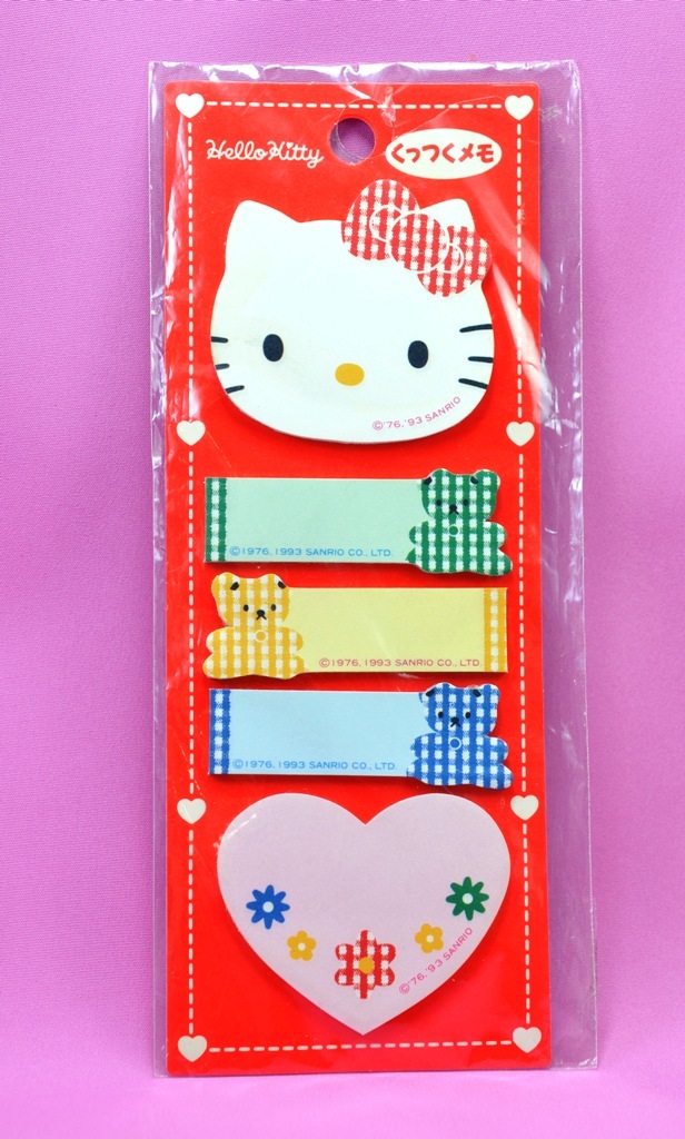 [Новые неоткрытые предметы] Hello Kitty Sticky Note